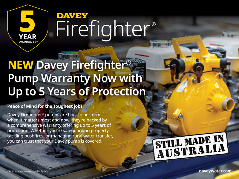 Engine Driven Davey Firefighter® Pumps